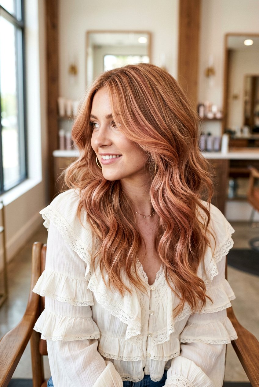 Strawberry Blonde Balayage Layers - 20 modern blonde balayage ideas - 20 modern blonde balayage ideas