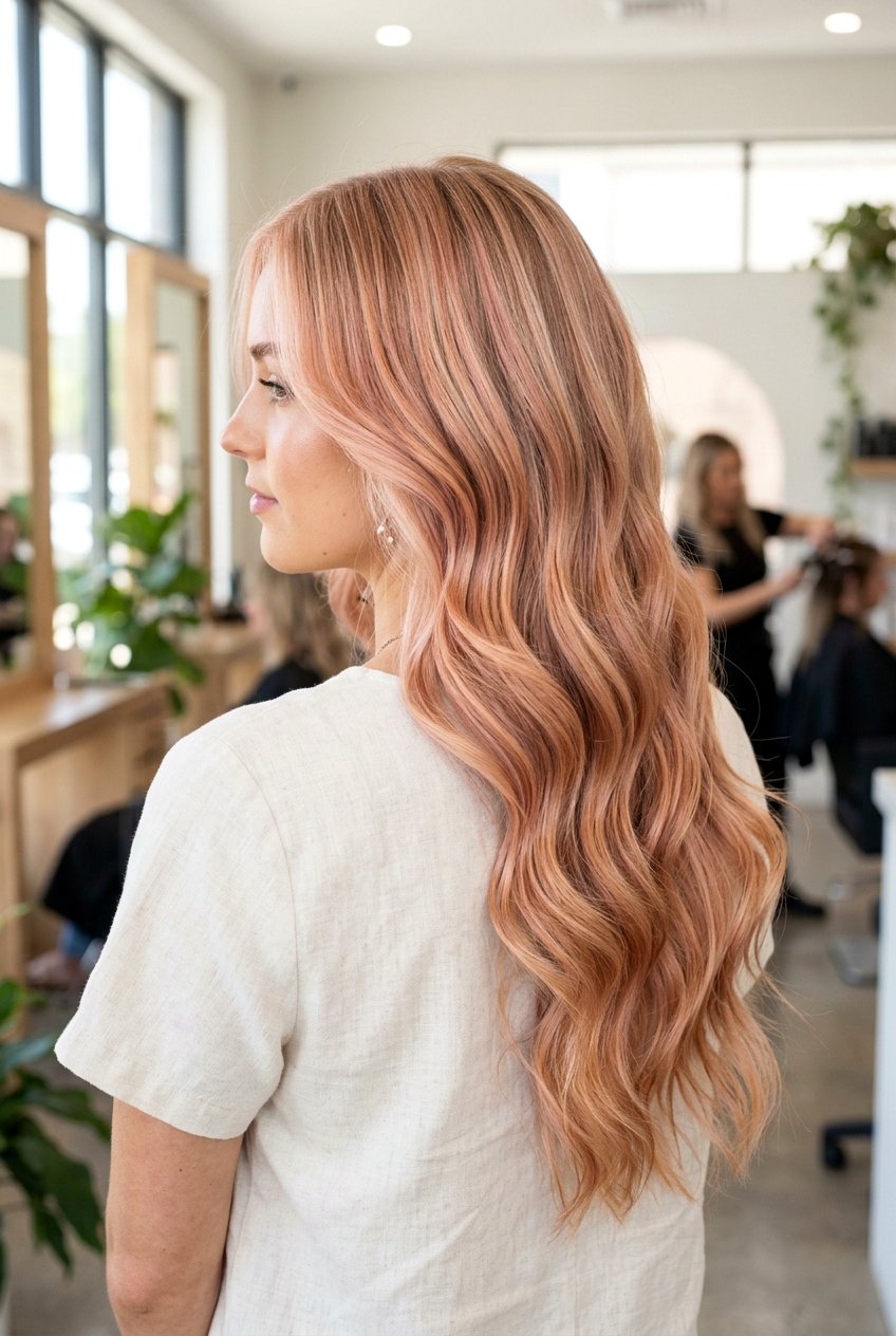 Strawberry Blonde Balayage Long Hair - 20 balayage for long hair - 20 balayage for long hair