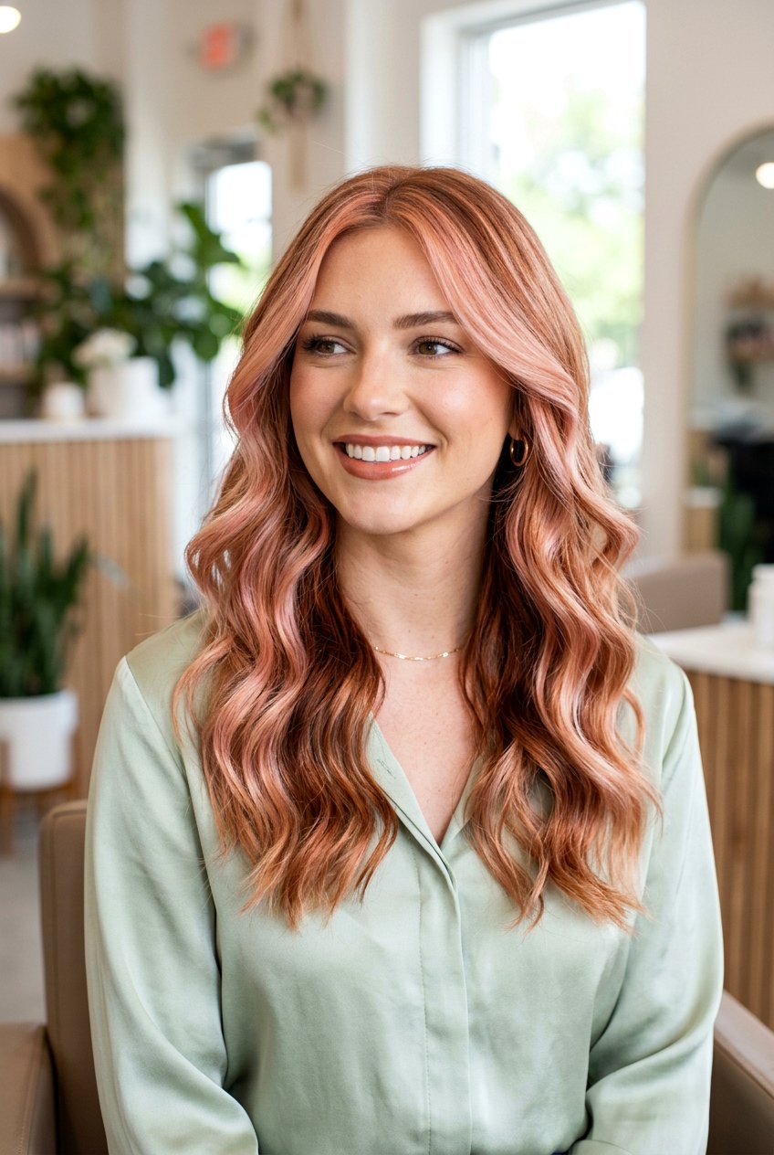 Strawberry Blonde Balayage With Copper Lowlights - 20 blonde balayage with lowlights - 20 blonde balayage with lowlights