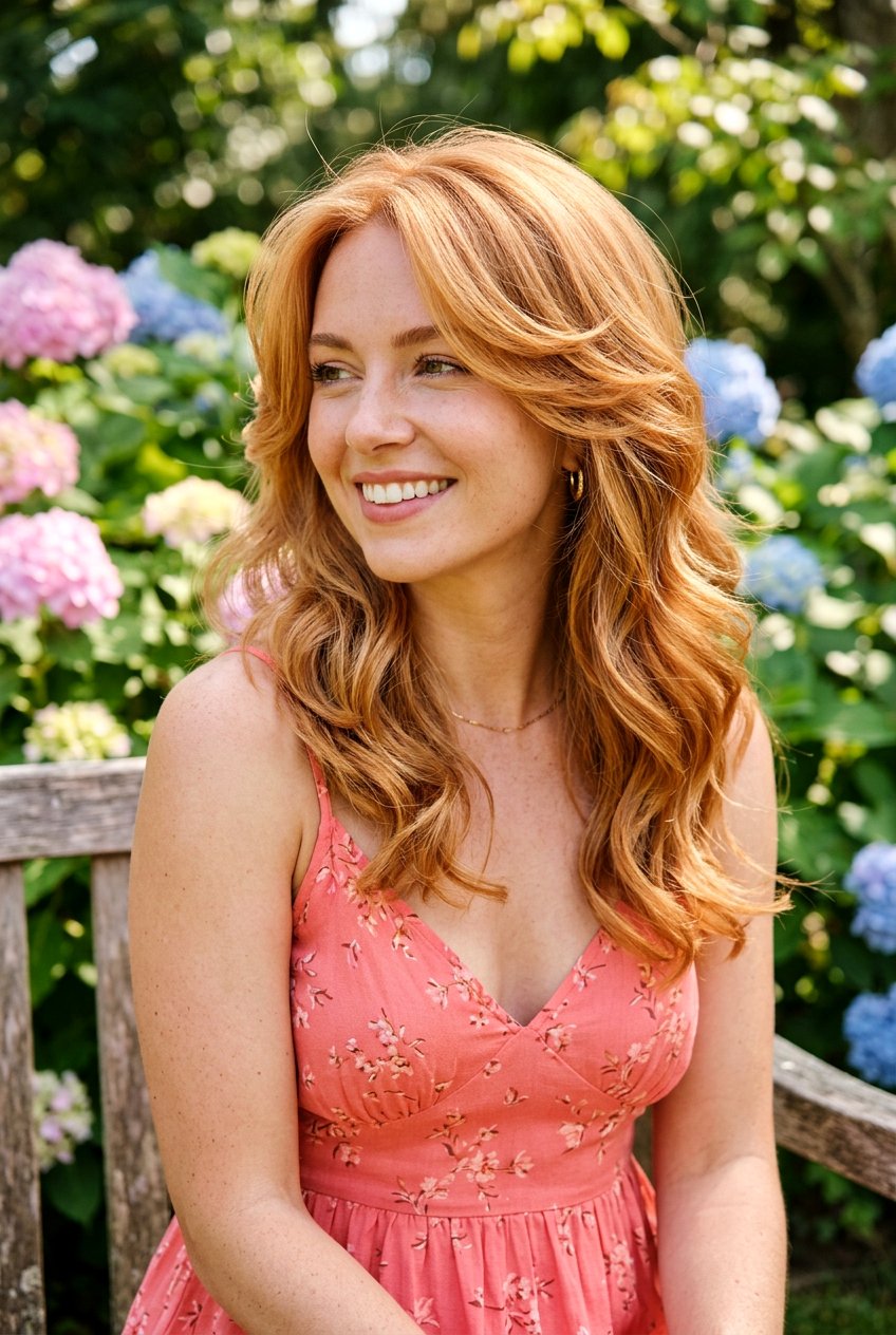 Strawberry Blonde Butterfly Haircut - 20 hair color ideas for butterfly haircut - 20 hair color ideas for butterfly haircut
