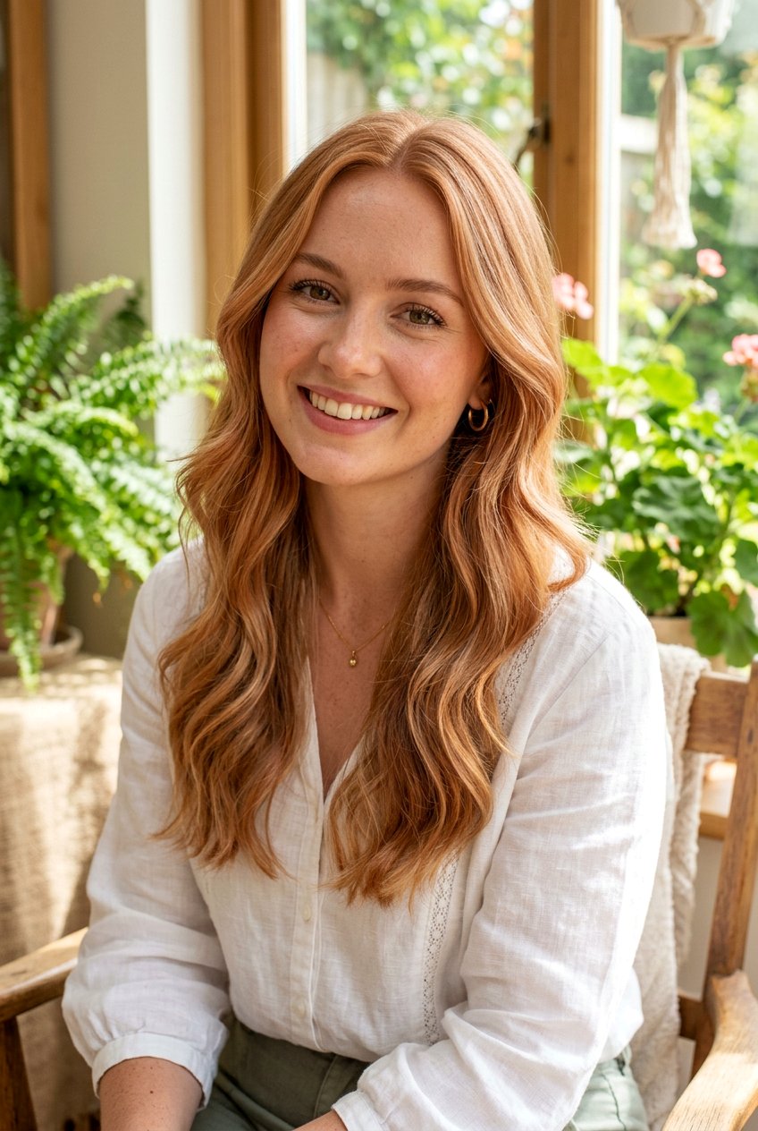 Strawberry Blonde Copper Hair - 20 natural looking copper hair color - 20 natural looking copper hair color