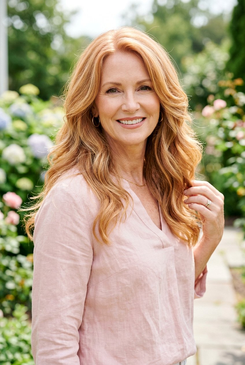 Strawberry Blonde Hair Color - 20 hair color ideas for women over 50 - 20 hair color ideas for women over 50