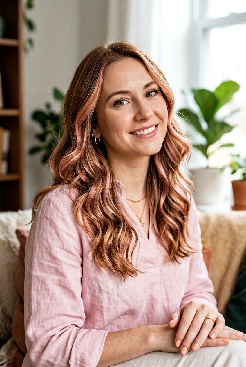 Strawberry Blonde Highlights on Brown Hair - 20 hair color ideas for brunettes with highlights - 20 hair color ideas for brunettes with highlights