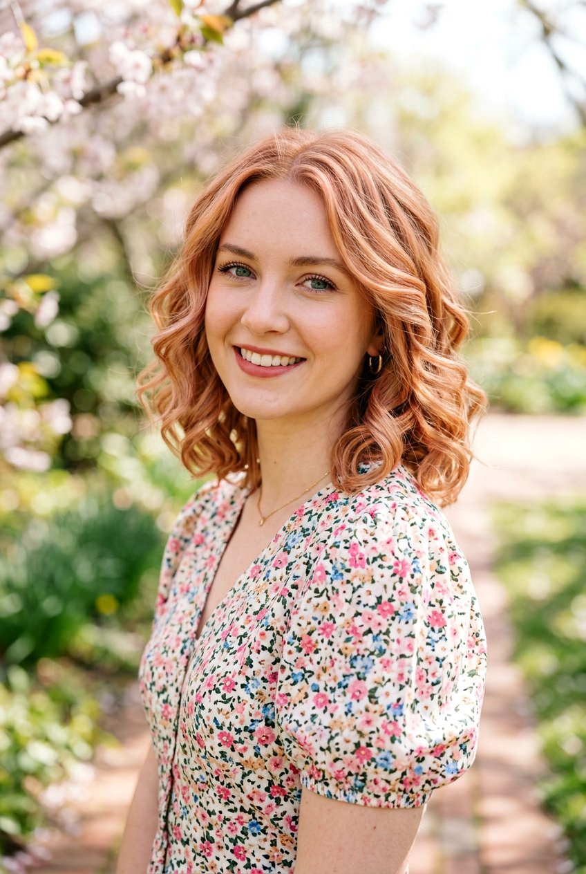 Strawberry Blonde Lob - 20 lob hair color ideas for blondes - 20 lob hair color ideas for blondes