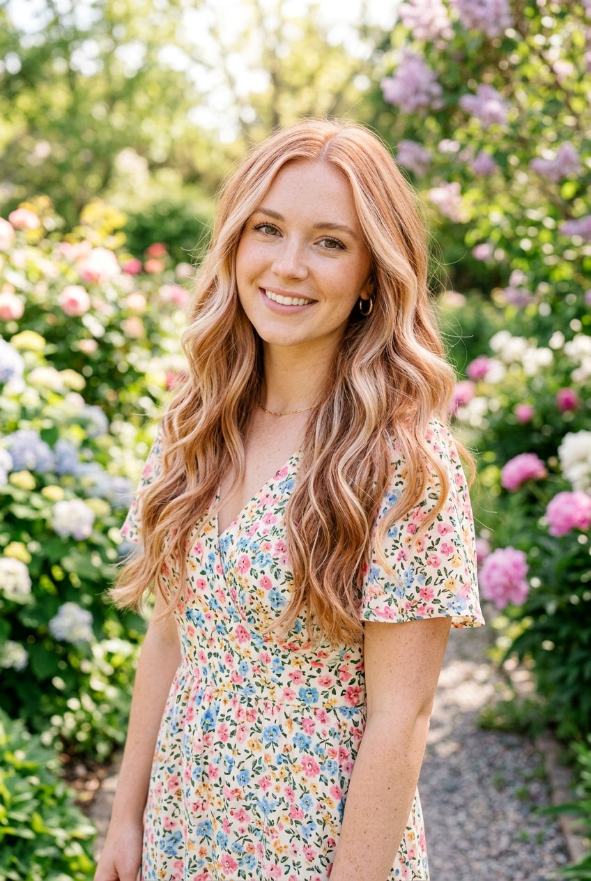 Strawberry Blonde Lowlights - 20 lowlights for over highlighted blonde hair - 20 lowlights for over highlighted blonde hair