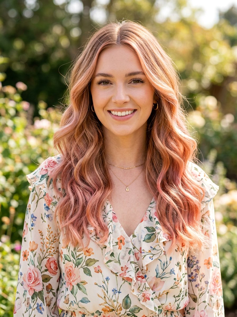 Strawberry Blonde Root Smudge Balayage - 20 root smudge ideas for balayage - 20 root smudge ideas for balayage