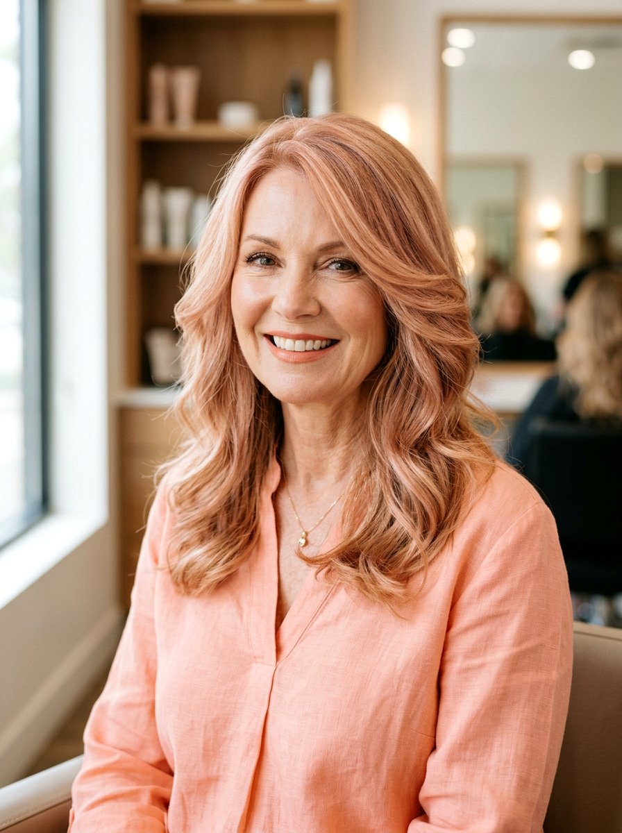 Strawberry Blonde Tint - 20 soft blonde refresh for mature women - 20 soft blonde refresh for mature women