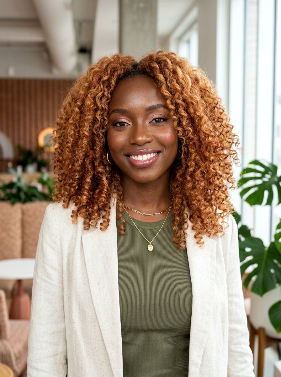 Strawberry Copper Blonde For Dark Skin - 20 strawberry copper blonde hair - 20 strawberry copper blonde hair