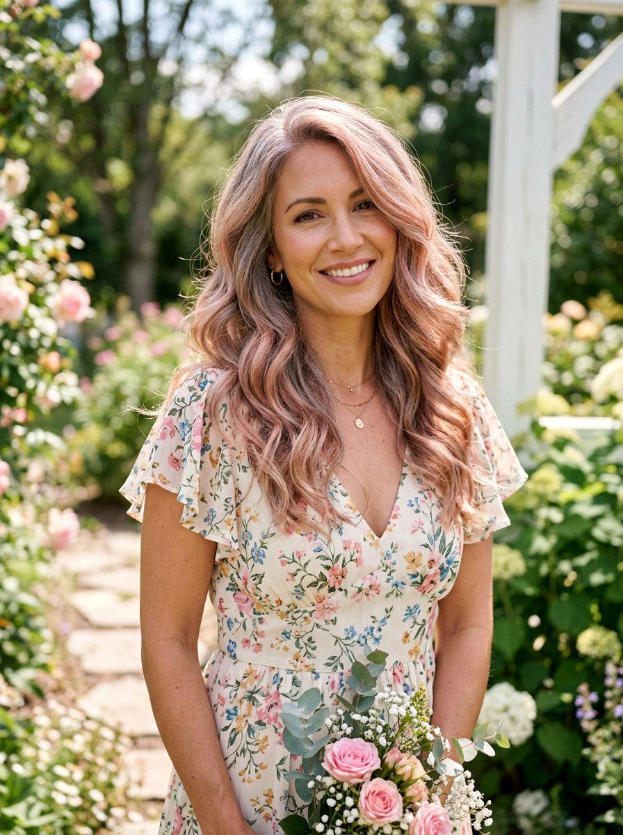 Strawberry Copper Gray Blend - 20 copper gray blend for mature women - 20 copper gray blend for mature women