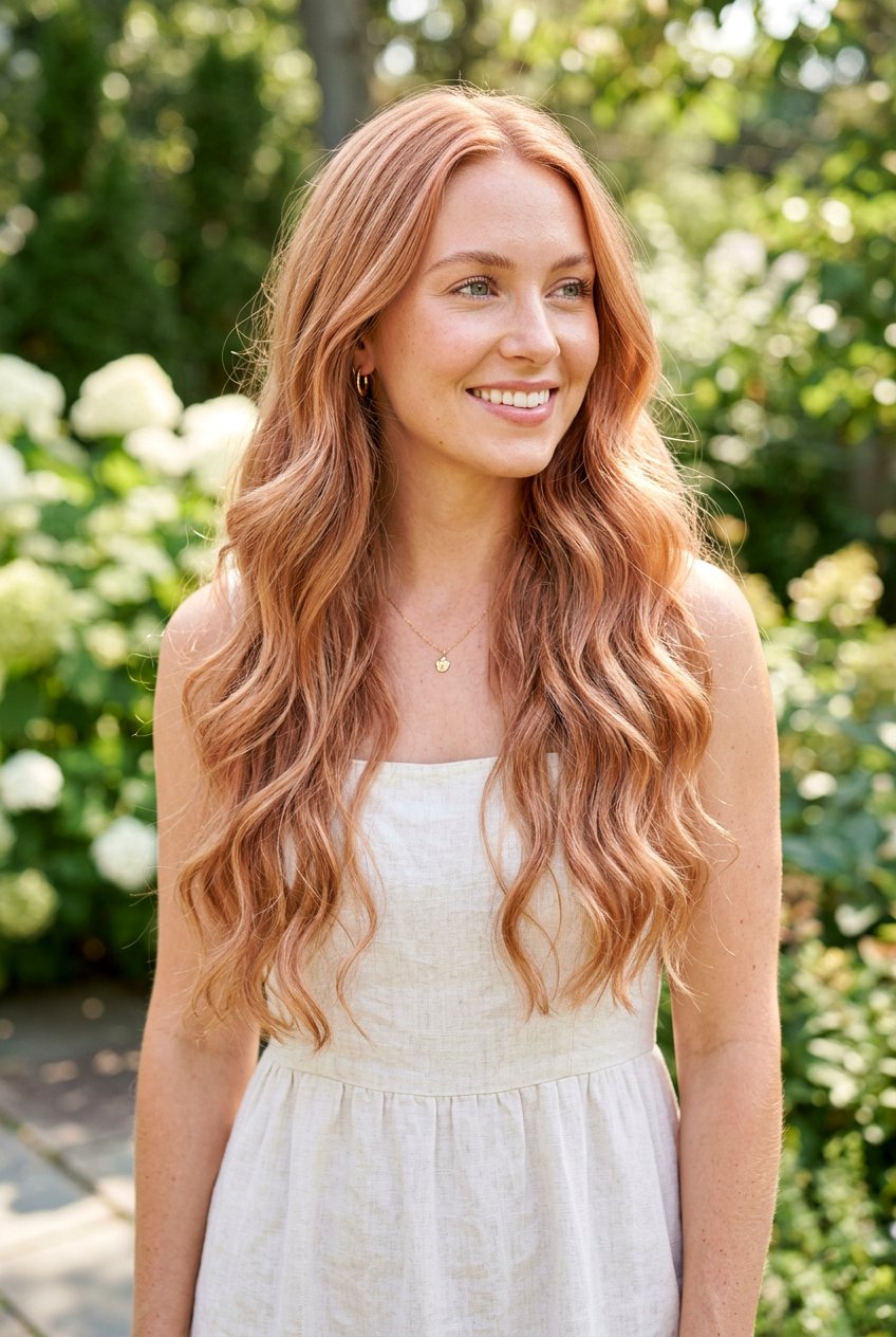 Strawberry Honey Blonde Red Hair - 20 red hair makeover ideas - 20 red hair makeover ideas