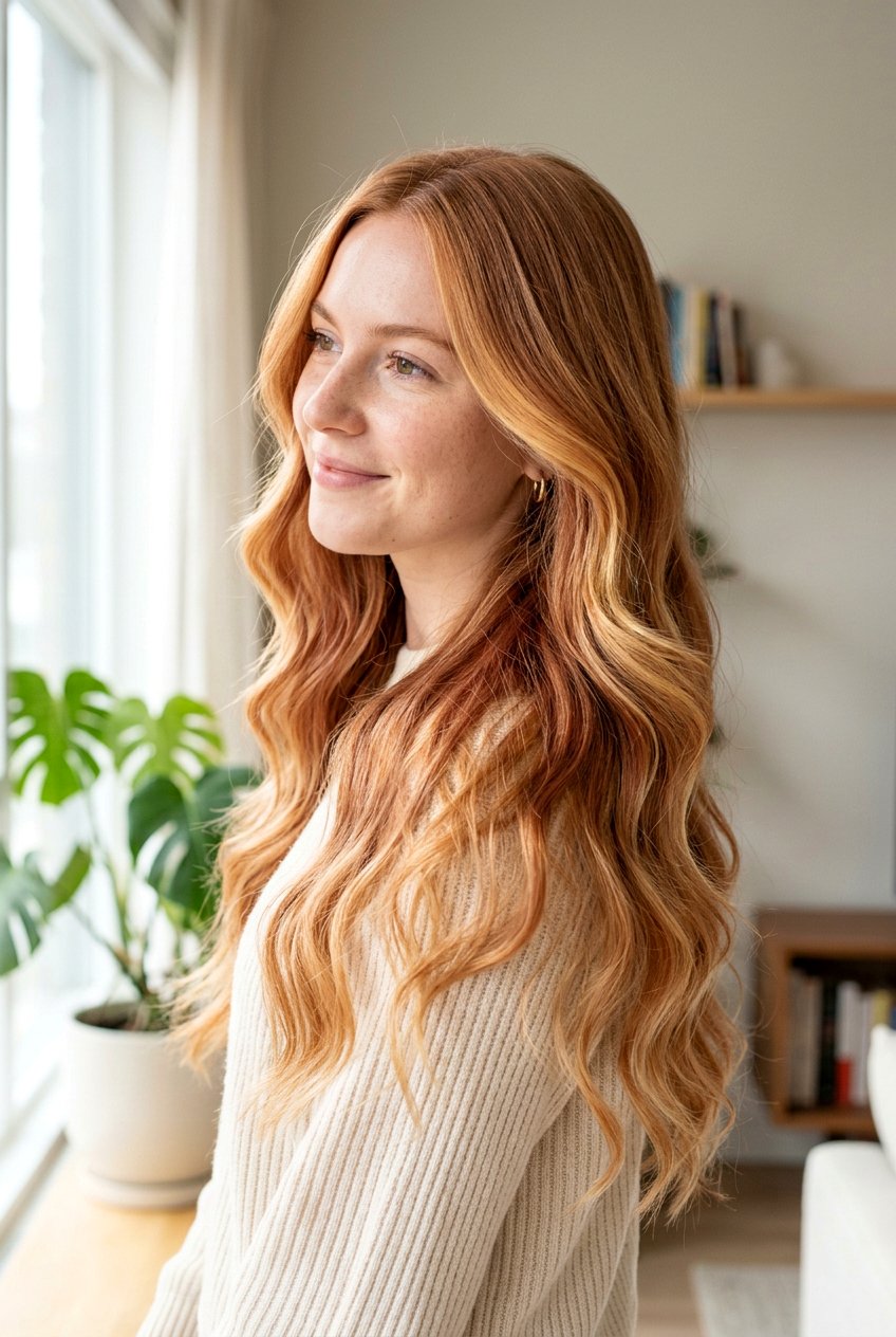 Strawberry blonde balayage - 20 sun kissed blonde hair - 20 sun kissed blonde hair