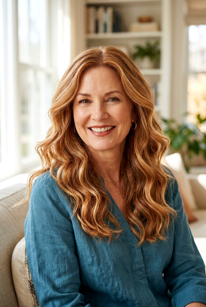 Strawberry blonde balayage for thick wavy hair - 20 strawberry blonde balayage for mature women - 20 strawberry blonde balayage for mature women