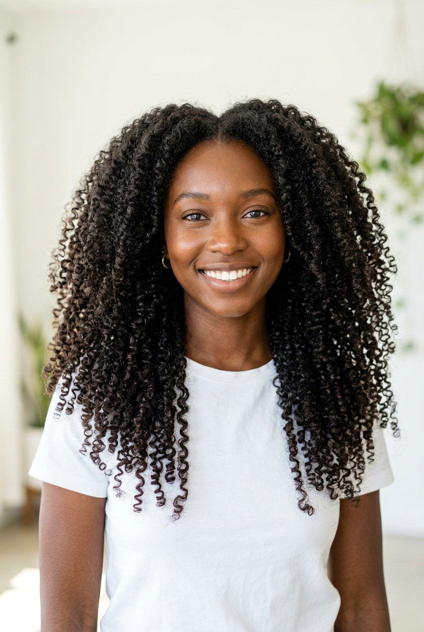 Stretched Wash and Go - 20 low tension protective hairstyles - 20 low tension protective hairstyles