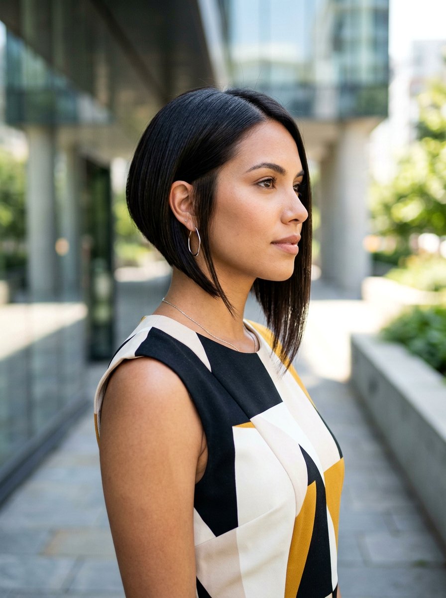 Structured Asymmetrical Bob - 20 classy hairstyle ideas for women - 20 classy hairstyle ideas for women