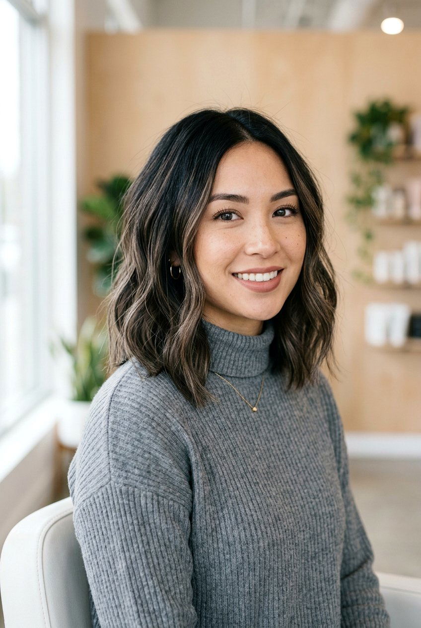 Subtle Ash Brown Highlights For Black Hair - 20 natural looking highlights for black hair - 20 natural looking highlights for black hair