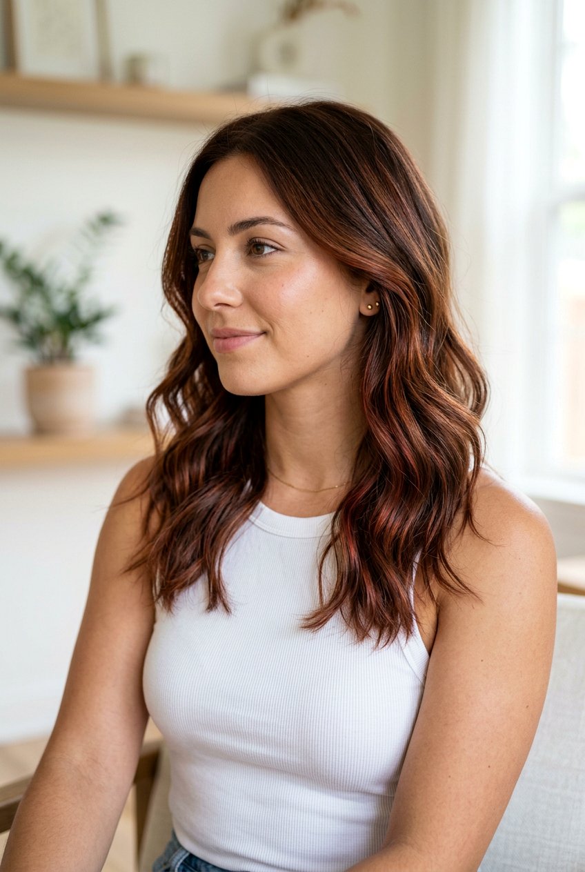 Subtle Auburn Balayage - 20 natural looking auburn balayage - 20 natural looking auburn balayage