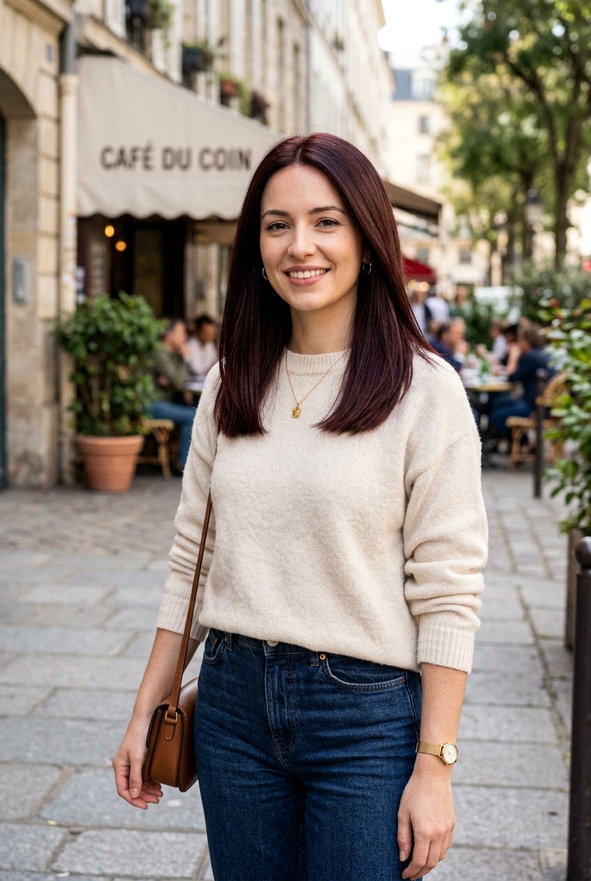 Subtle Black Cherry Brunette Tint - 20 black cherry brunette hair - 20 black cherry brunette hair