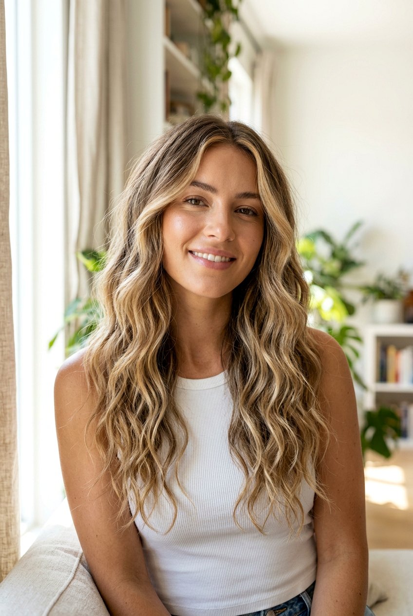 Subtle Blonde Money Piece With Balayage - 20 subtle money piece ideas - 20 subtle money piece ideas