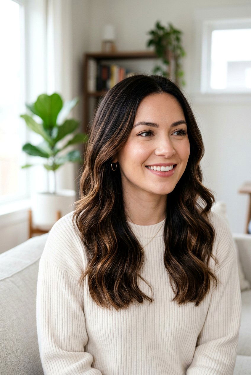 Subtle Bronze Balayage On Dark Brown Hair - 20 bronze balayage on dark brown hair - 20 bronze balayage on dark brown hair