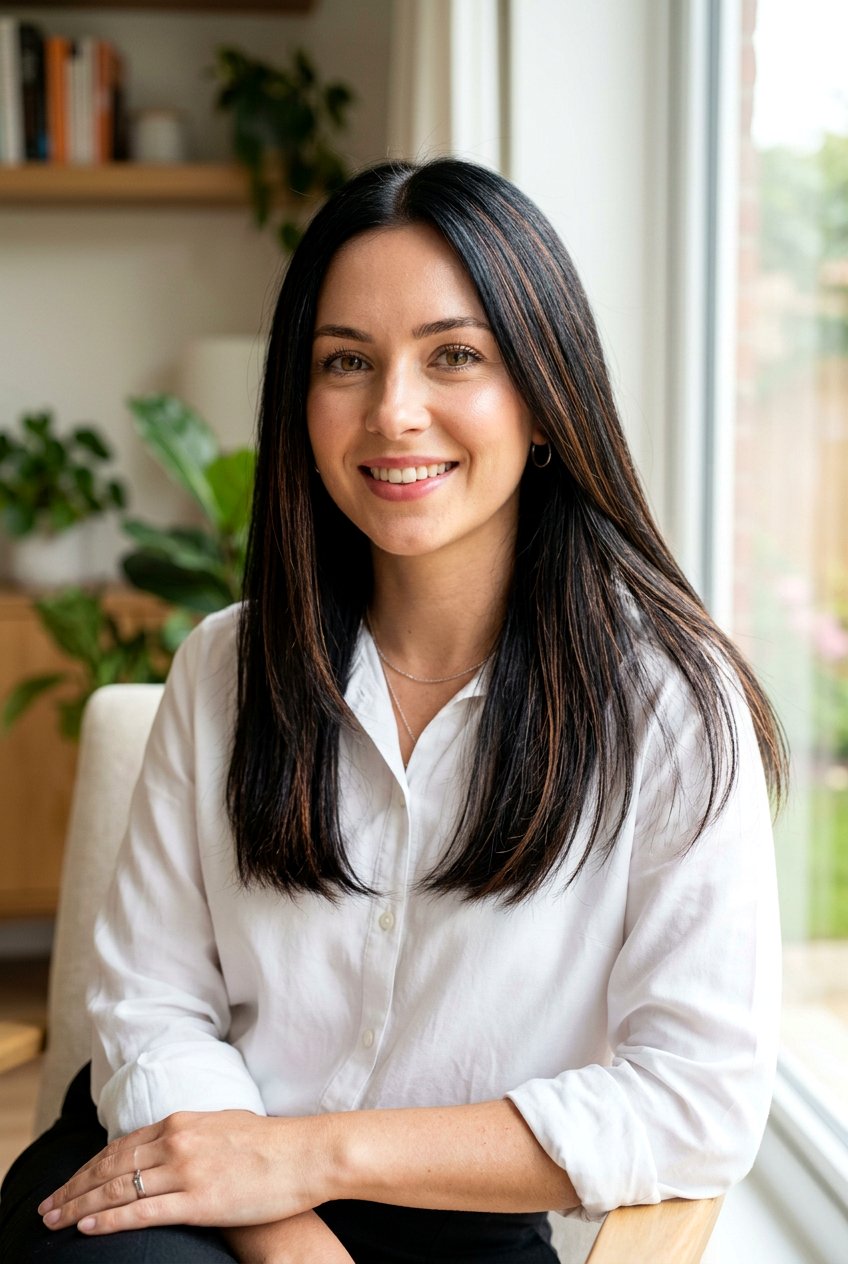 Subtle Cinnamon Highlights on Black Hair - 20 cinnamon highlights on dark hair - 20 cinnamon highlights on dark hair