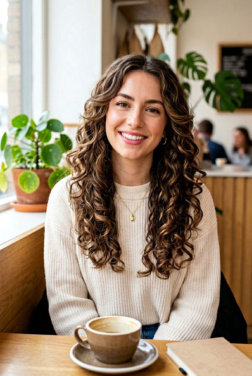 Subtle Curly Butterfly Layers - 20 curly butterfly layers for long hair - 20 curly butterfly layers for long hair