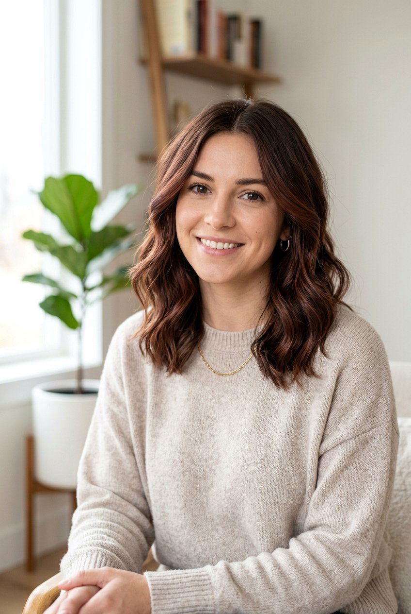 Subtle Mahogany Balayage On Brunette Hair - 20 mahogany balayage on brunette hair - 20 mahogany balayage on brunette hair