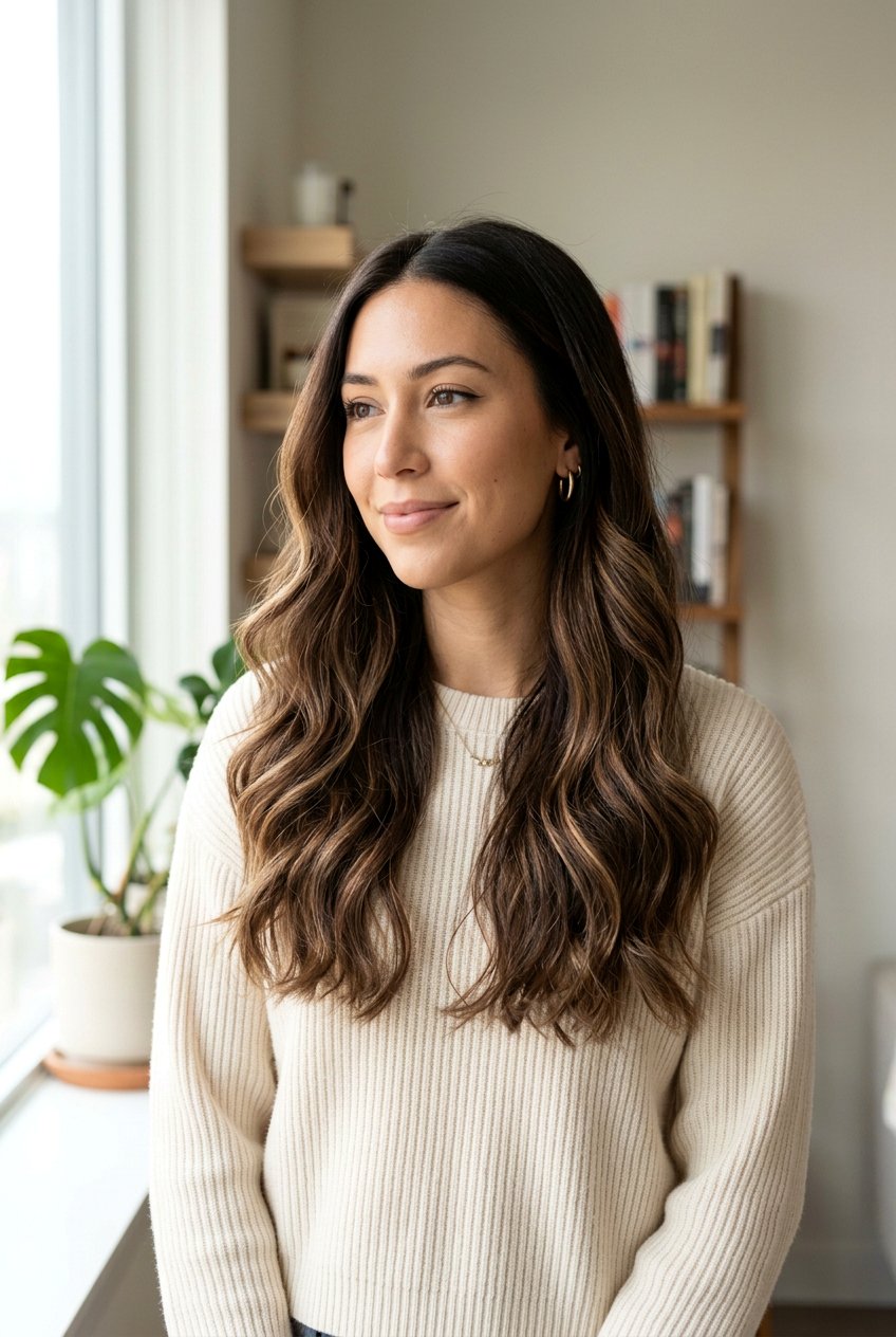 20 Gorgeous Mocha Balayage on Dark Hair Looks to Inspire