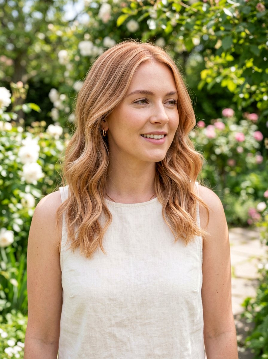 Subtle Strawberry Blonde Balayage - 20 spring strawberry blonde balayage - 20 spring strawberry blonde balayage