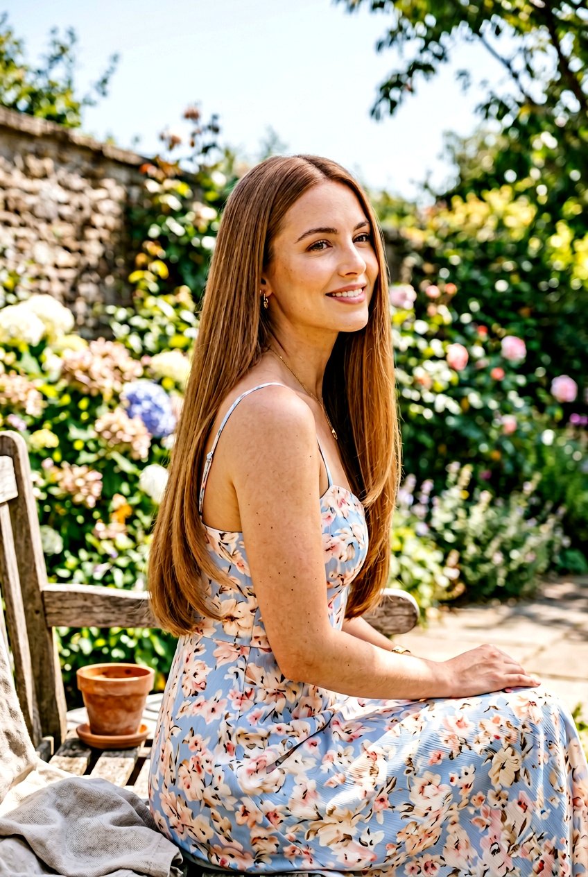 Subtle U Shape Haircut - 20 layered haircut for long fine straight hair - 20 layered haircut for long fine straight hair