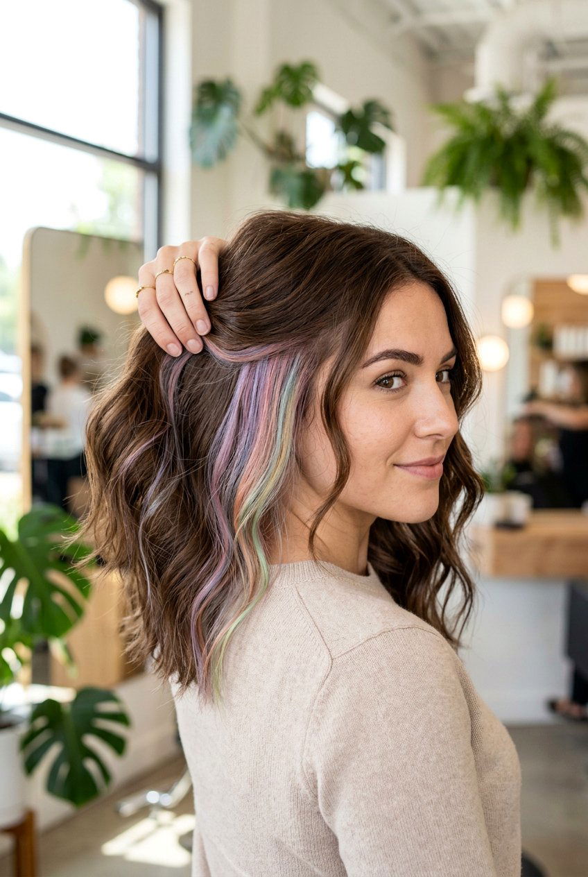 Subtle hidden rainbow hair - 20 hidden rainbow hair - 20 hidden rainbow hair