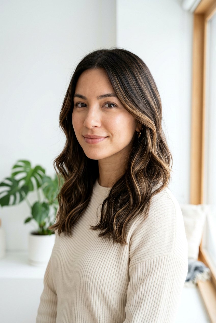 Subtle honey highlights on dark hair - 20 honey highlights on dark hair - 20 honey highlights on dark hair