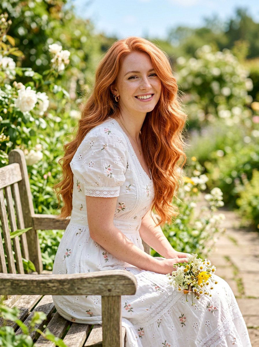 Summer Apricot Red Hair Color - 20 seasonal hair color ideas for redheads - 20 seasonal hair color ideas for redheads