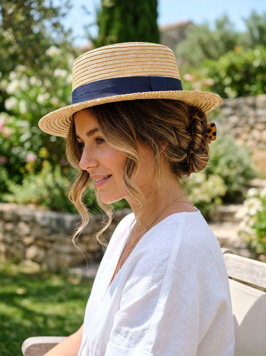 Summer Claw Clip Bun With Face Framing Pieces - 20 summer claw clip bun - 20 summer claw clip bun