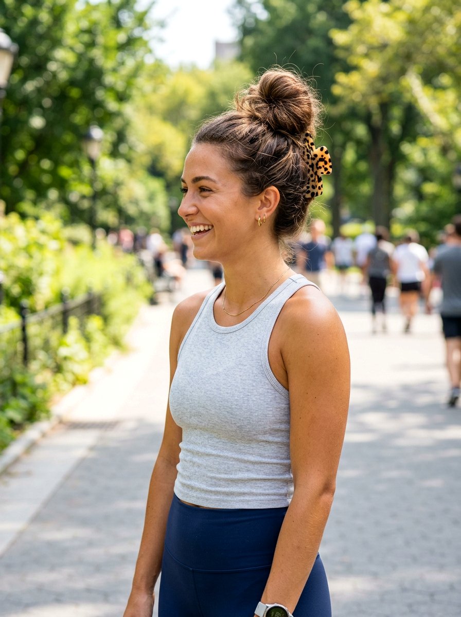 Summer Claw Clip Top Knot Bun - 20 summer claw clip bun - 20 summer claw clip bun