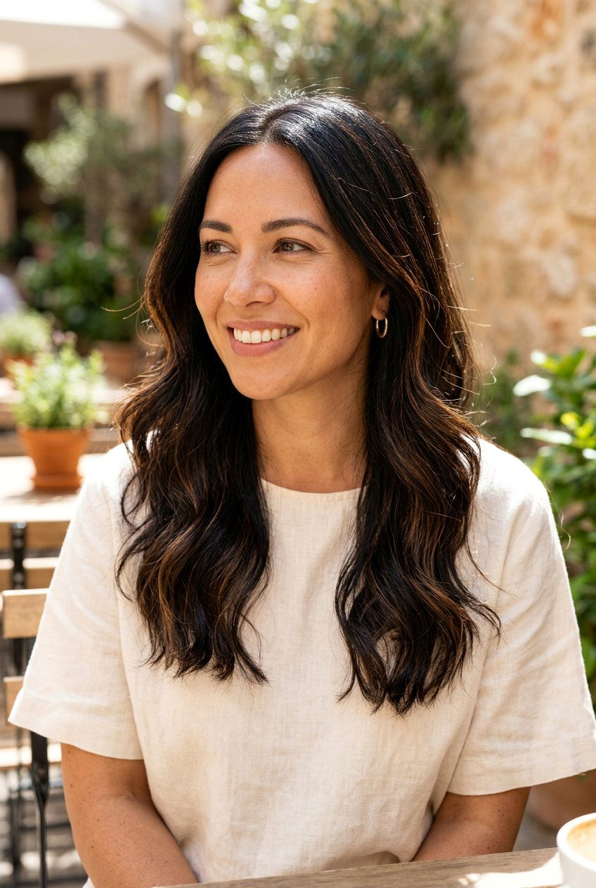 20 Luxurious Soft Black Hair Color Ideas for a Bold Look