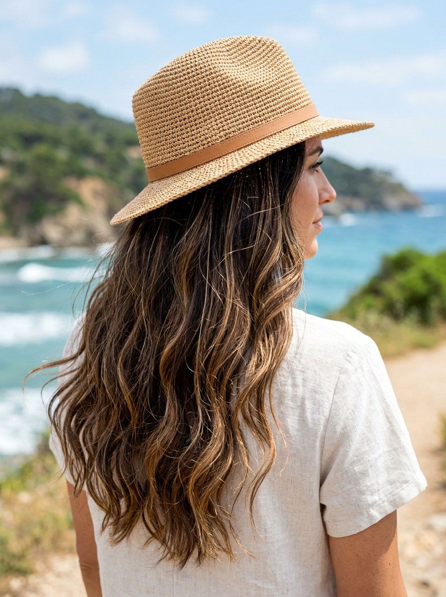 Sun Kissed Brown Balayage On Dark Hair - 20 summer balayage for dark hair - 20 summer balayage for dark hair