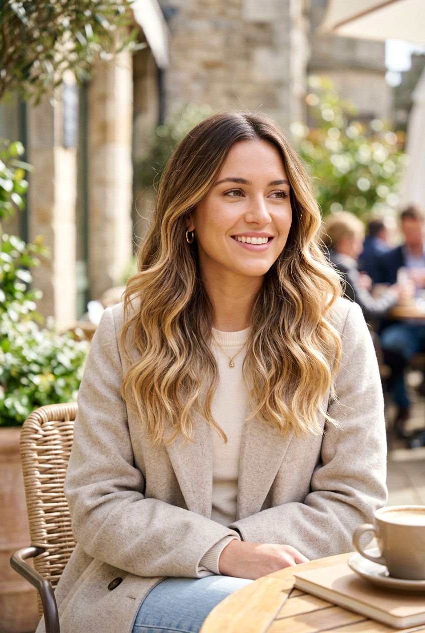 Sun Kissed Brunette Balayage - 20 winter brunette balayage - 20 winter brunette balayage