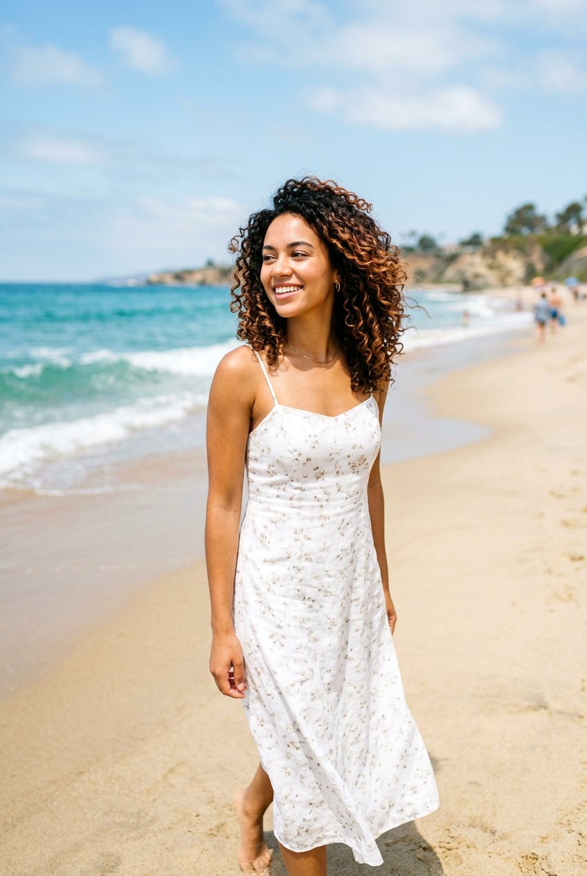 Sun Kissed Copper Balayage - 20 copper balayage for curly hair women - 20 copper balayage for curly hair women