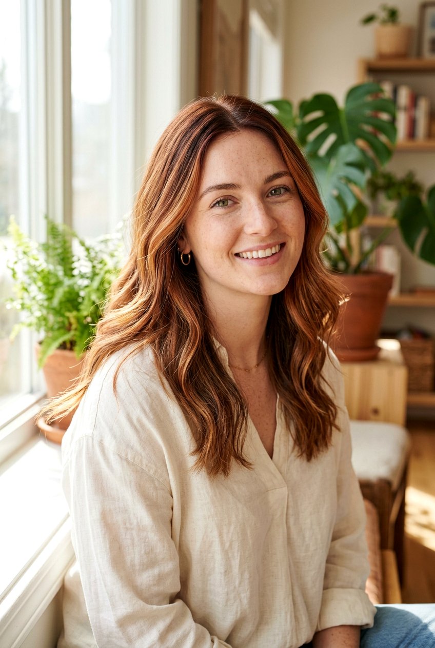 Sun Kissed Ginger Balayage Shadow Root - 20 ginger balayage with shadow root - 20 ginger balayage with shadow root