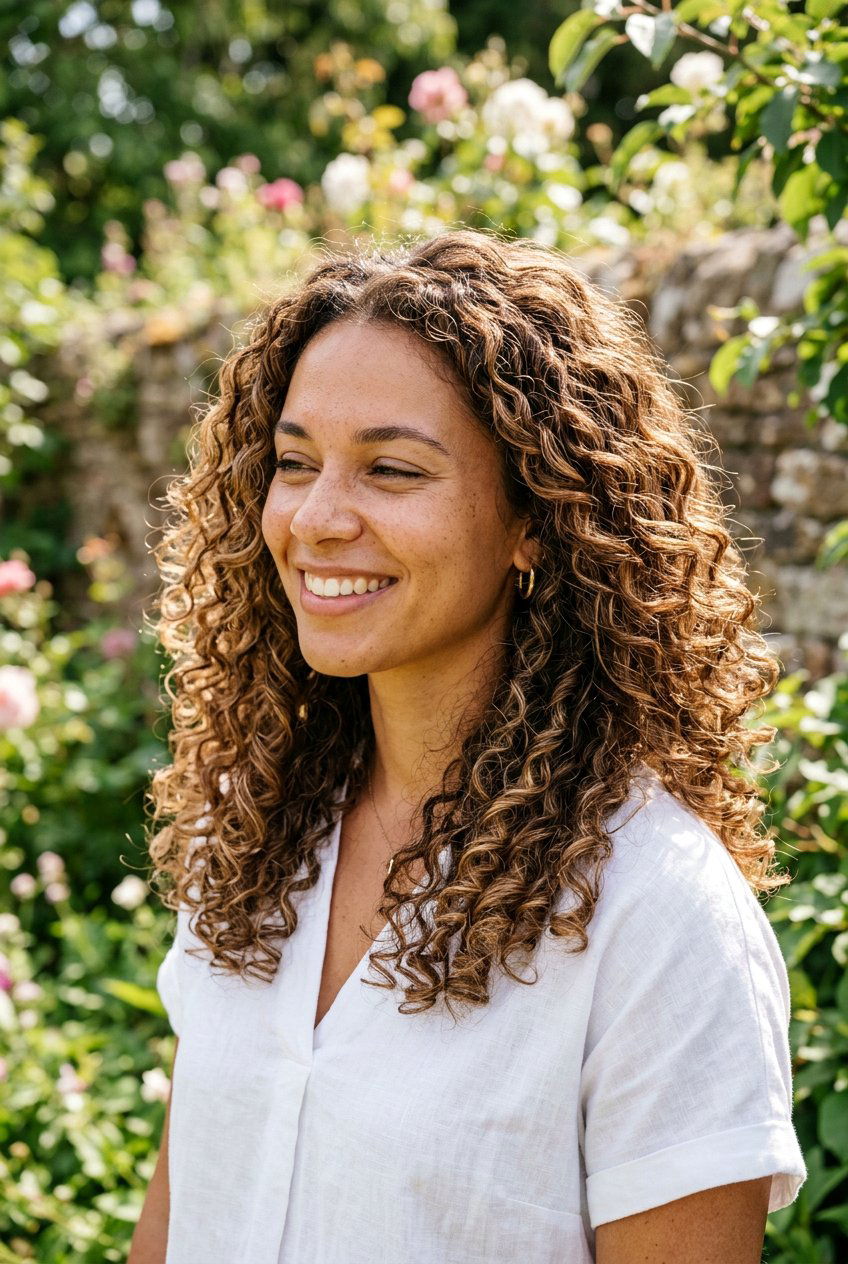 Sun kissed curly hair - 20 hair color ideas for curly hair - 20 hair color ideas for curly hair