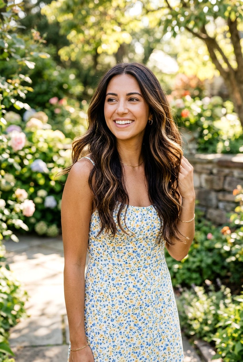 Sunkissed caramel highlights for dark hair - 20 subtle caramel highlights for mature brunettes - 20 subtle caramel highlights for mature brunettes