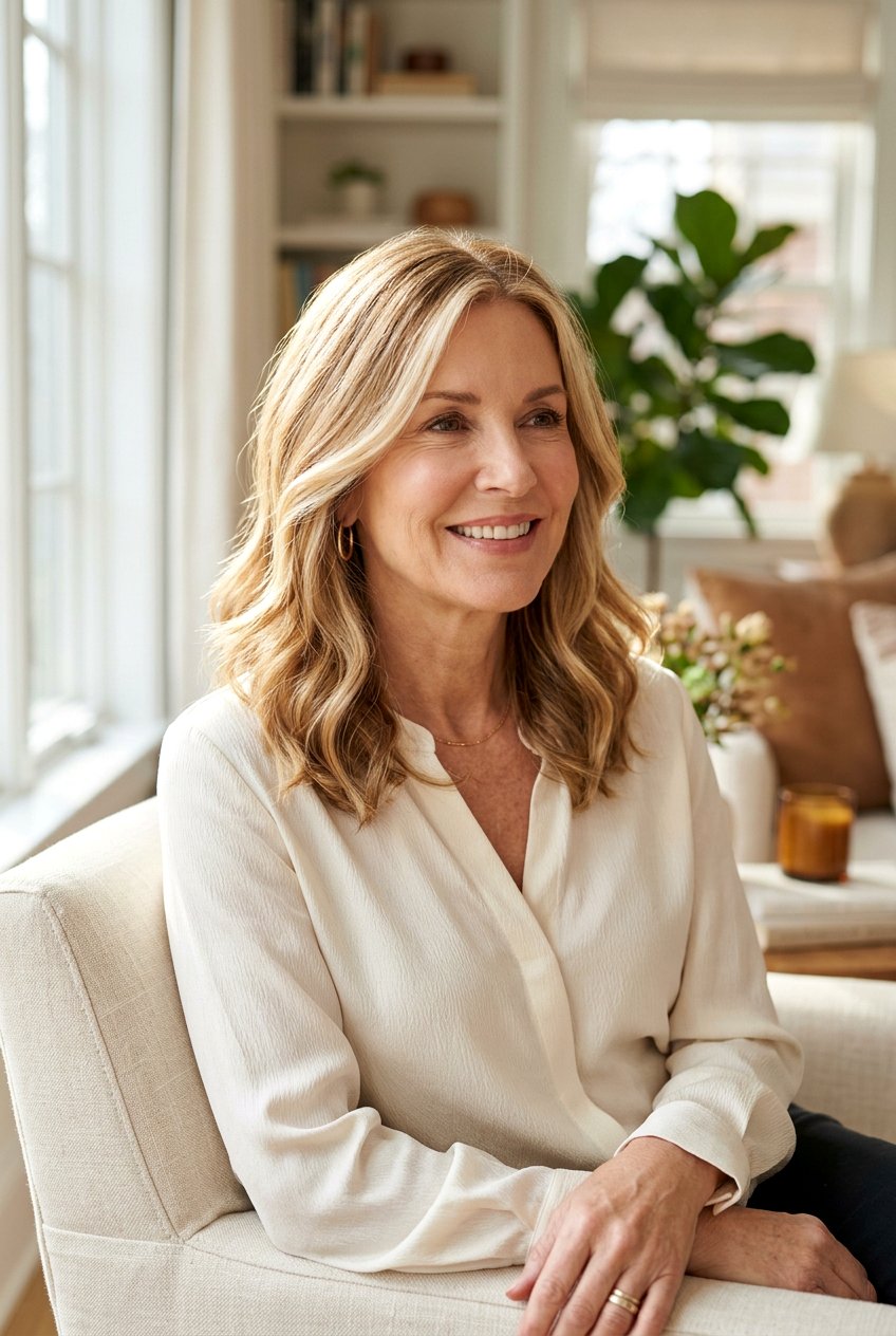 Sunlit Blonde Balayage For Mature Women - 20 sunlit blonde balayage - 20 sunlit blonde balayage