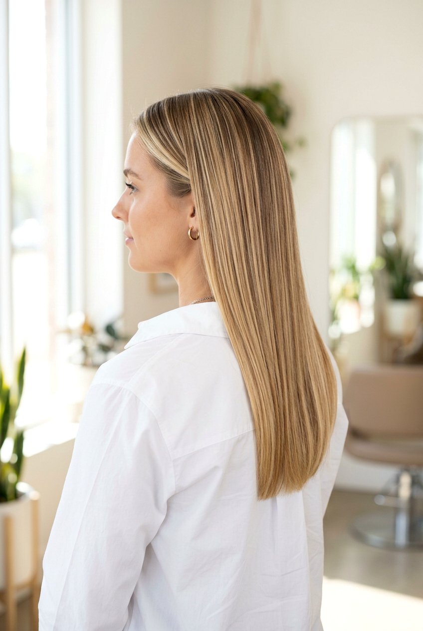 Sunlit Blonde Balayage On Straight Hair - 20 sunlit blonde balayage - 20 sunlit blonde balayage