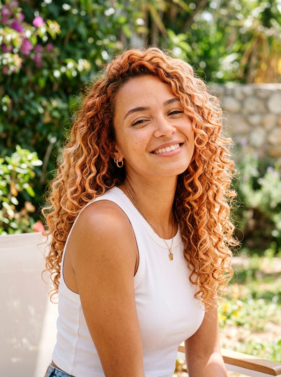 Sunrise Hair Color On Curly Hair - 20 sunrise hair color ideas - 20 sunrise hair color ideas