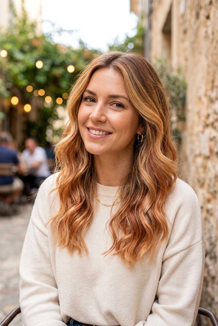 Sunset Balayage Hair Color - 20 sunset hair color ideas - 20 sunset hair color ideas