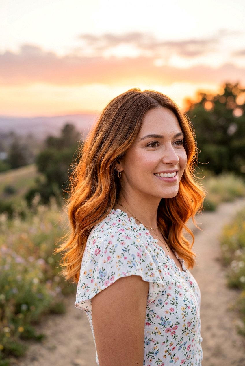 Sunset Balayage on Medium Length Hair - 20 balayage for medium length hair - 20 balayage for medium length hair