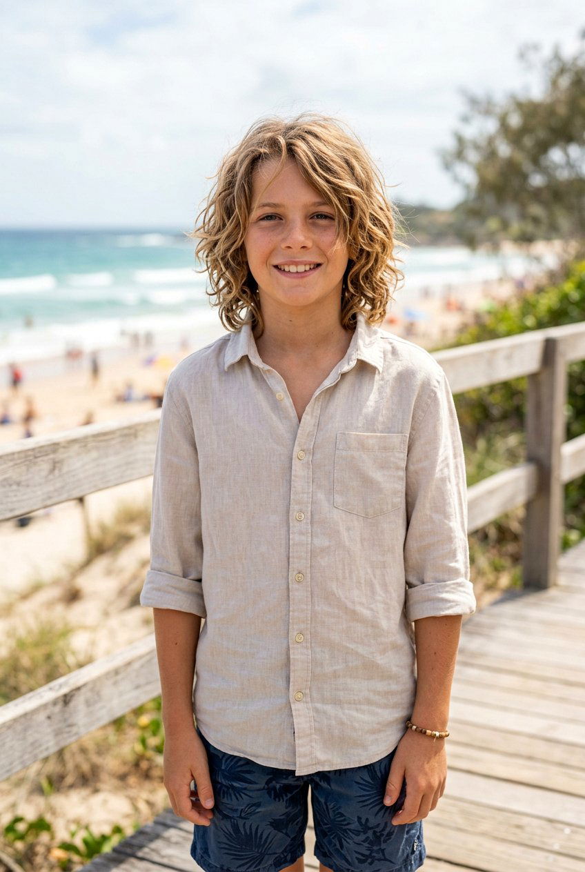Surfer Shag - 20 cute picture day haircuts for boys - 20 cute picture day haircuts for boys