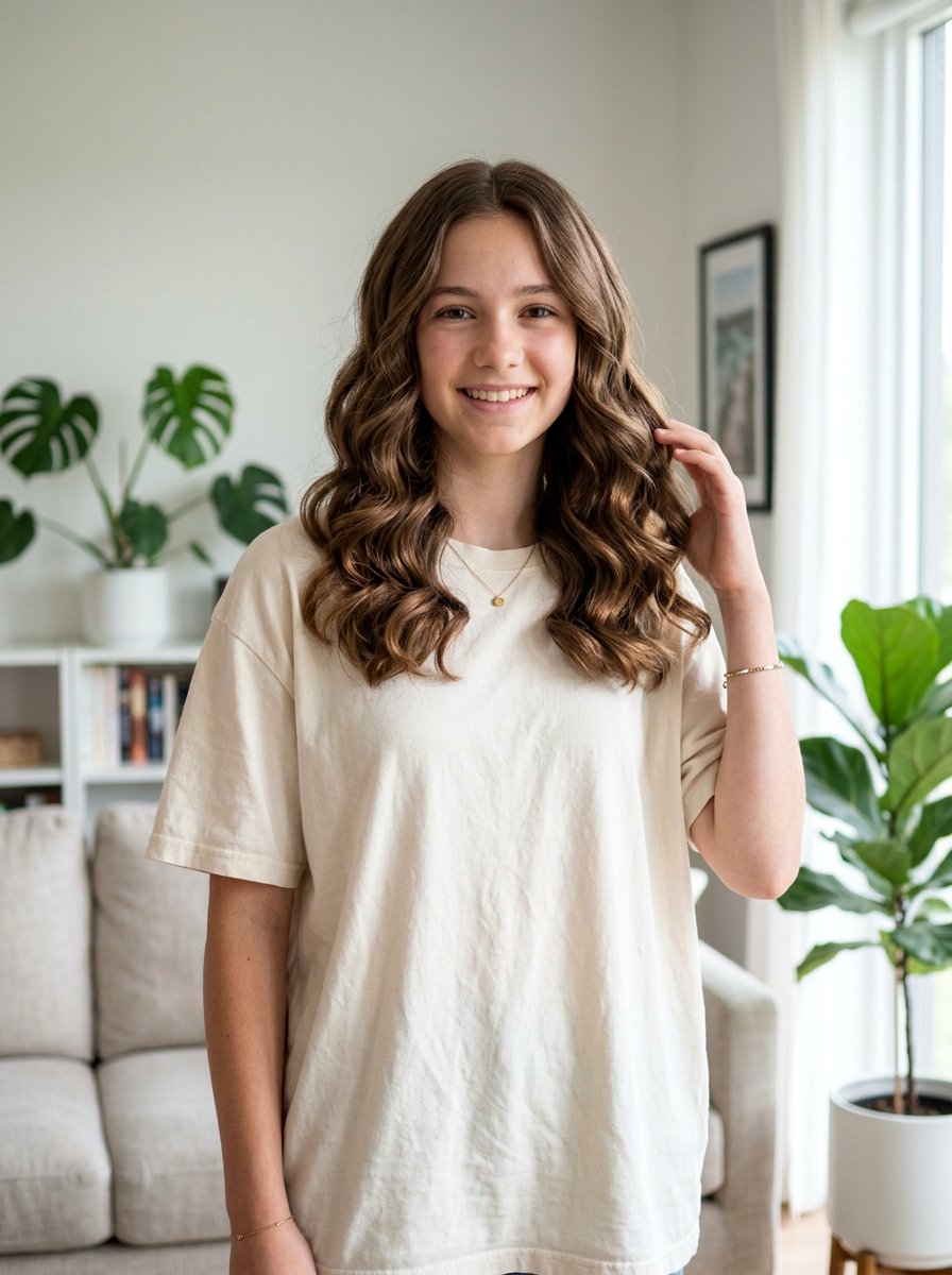 T Shirt Curls No Heat - 20 easy school curls without heat - 20 easy school curls without heat