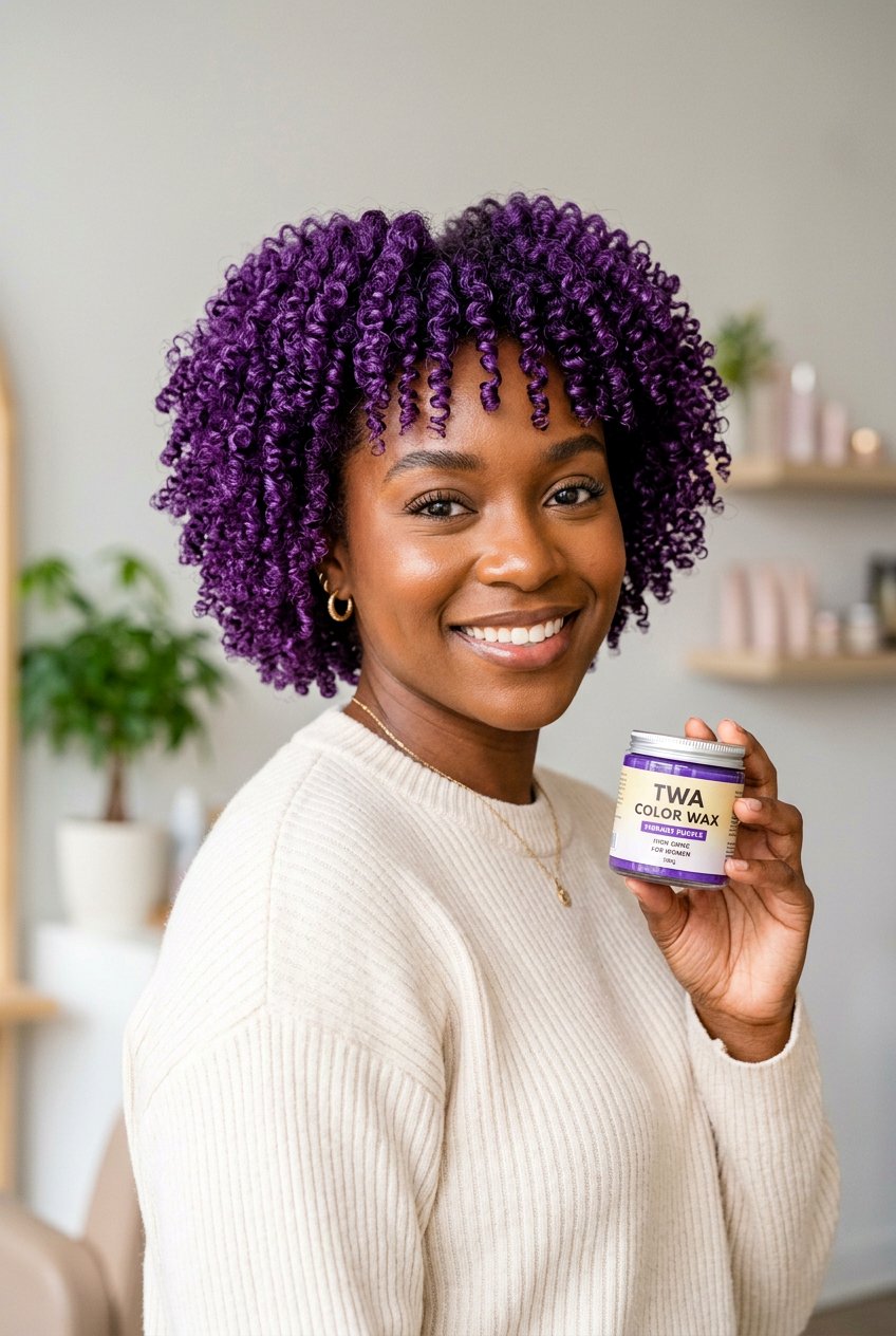 TWA Color Wax - 20 twa hairstyles - 20 twa hairstyles