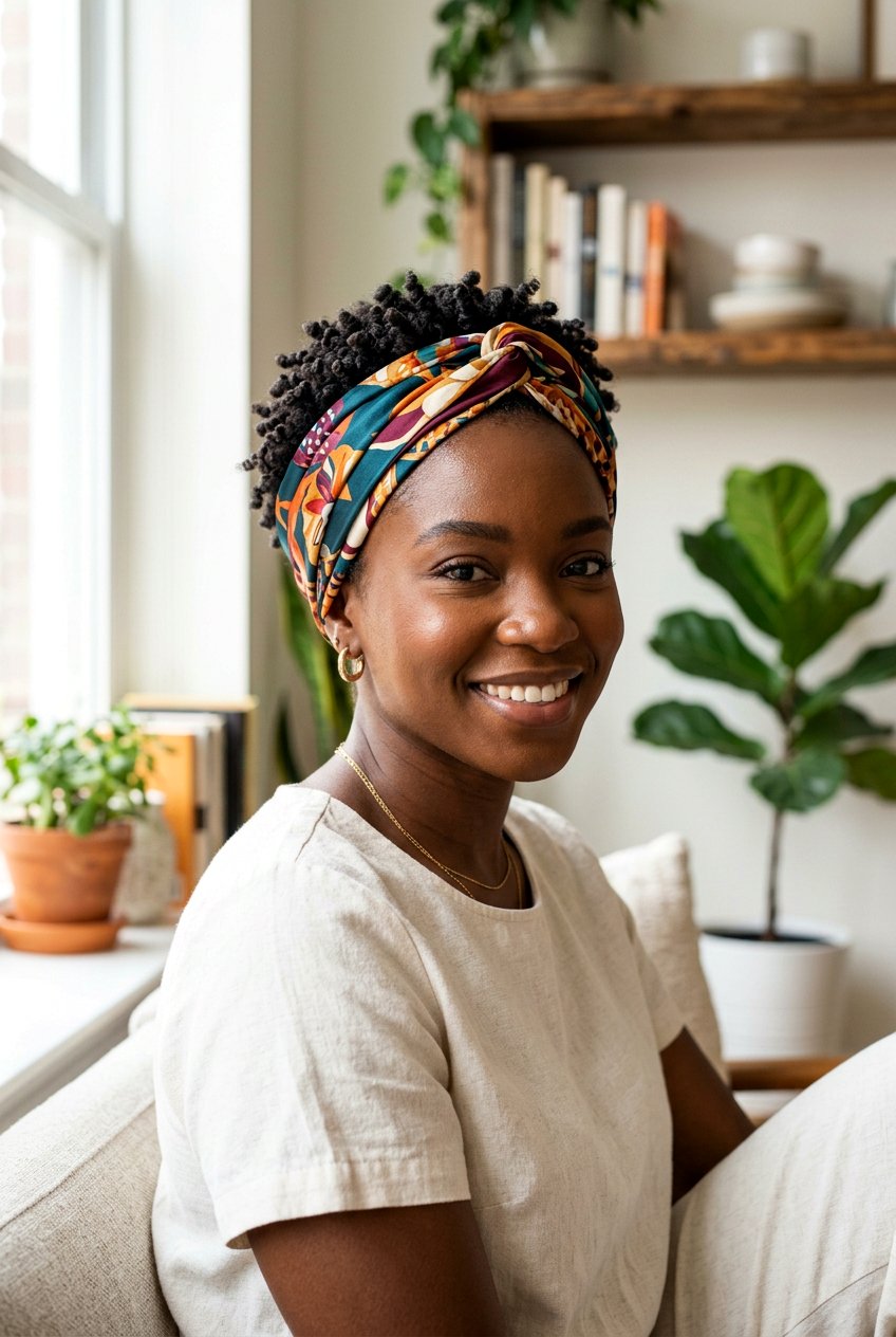 TWA Headband - 20 twa hairstyles - 20 twa hairstyles